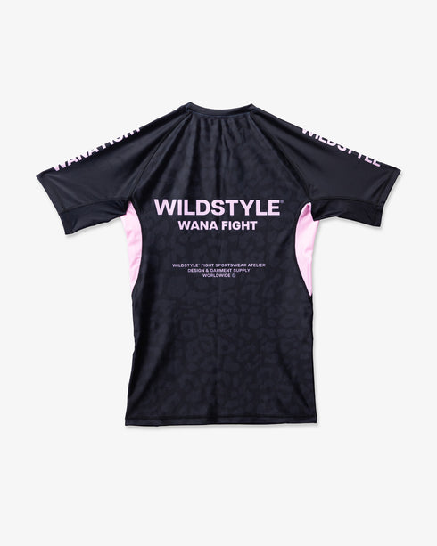 WANA (We All Need Anarchy) FIGHT Short Sleeve Rash Guard
